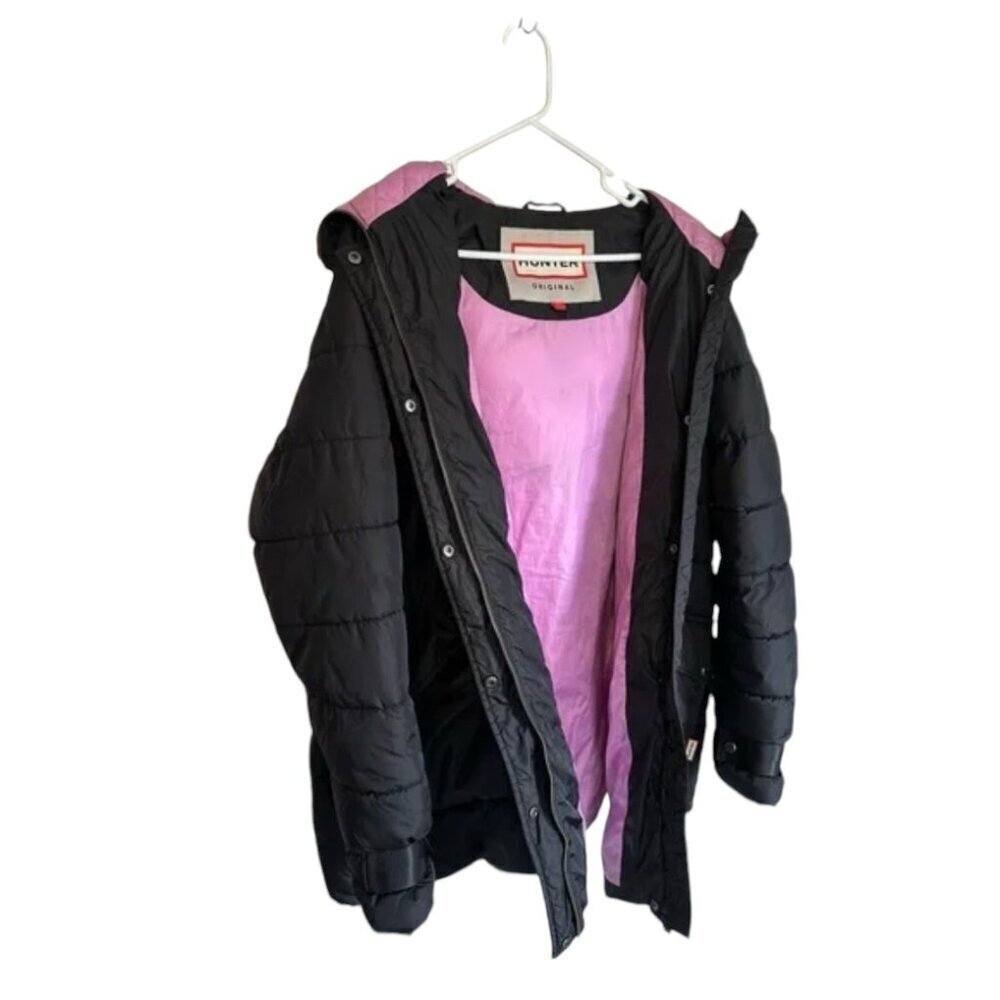 Hunter Original Astro Faux Fur Trim Parka size Small - Picture 3 of 12
